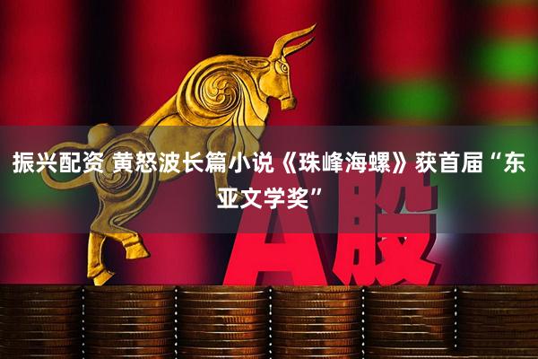 振兴配资 黄怒波长篇小说《珠峰海螺》获首届“东亚文学奖”
