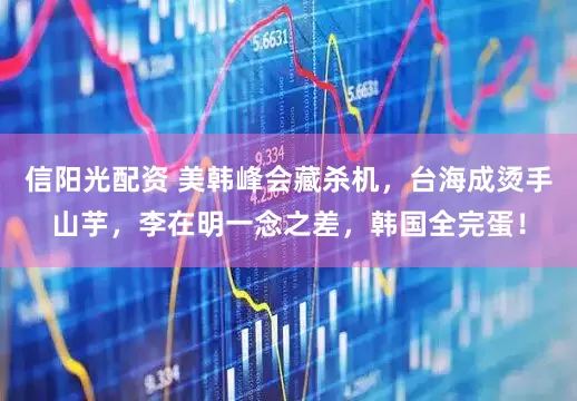 信阳光配资 美韩峰会藏杀机，台海成烫手山芋，李在明一念之差，韩国全完蛋！