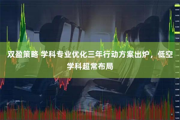 双盈策略 学科专业优化三年行动方案出炉，低空学科超常布局